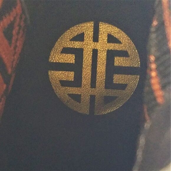 Antonio Melani Chunky Lug Sole Booties 20th Anniversary Collection Mikee Logo - Picture 11 of 11